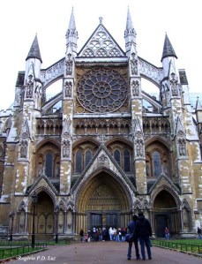 Fachada lateral da Abadia de Westminster